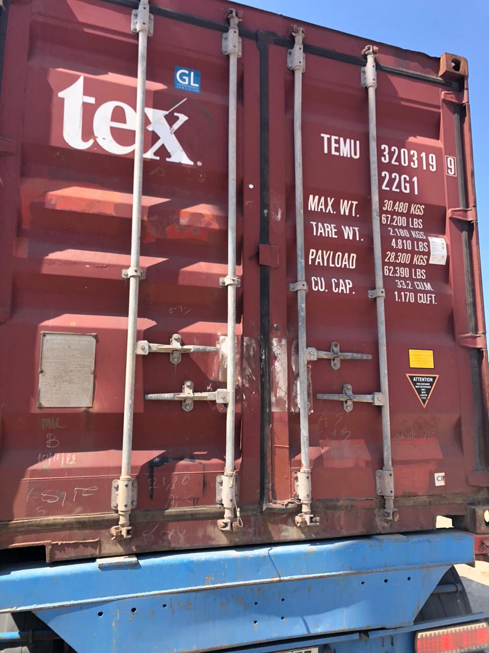 Морской контейнер TEMU3203199